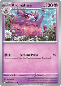 Aromatisse (39/131) - SV Prismatic Evolutions Reverse Holofoil