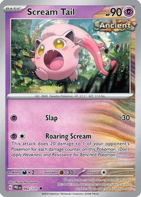 Scream Tail (42) - SV Prismatic Evolutions Reverse Holofoil