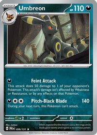 Umbreon (59) - SV Prismatic Evolutions Reverse Holofoil