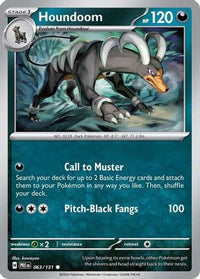 Houndoom (63) - SV Prismatic Evolutions Reverse Holofoil