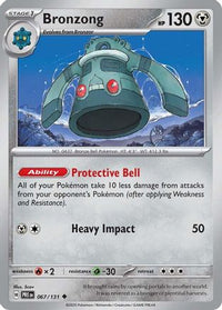 Bronzong (67/131) - SV Prismatic Evolutions Reverse Holofoil