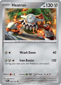 Heatran (68) - SV Prismatic Evolutions Reverse Holofoil