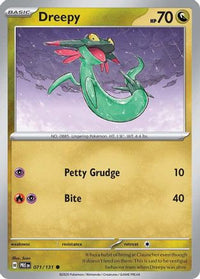 Dreepy (71/131) - SV Prismatic Evolutions Reverse Holofoil