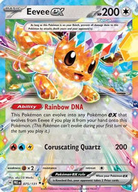 Eevee ex (75/131) - SV Prismatic Evolutions Holofoil