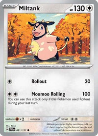 Miltank (81) - SV Prismatic Evolutions Reverse Holofoil