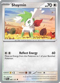 Shaymin (87) - SV Prismatic Evolutions Reverse Holofoil