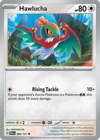 Hawlucha (89) - SV Prismatic Evolutions Reverse Holofoil