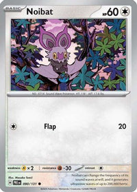 Noibat (90) - SV Prismatic Evolutions Reverse Holofoil