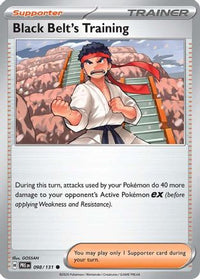 Black Belt's Training (98/131) - SV Prismatic Evolutions Reverse Holofoil