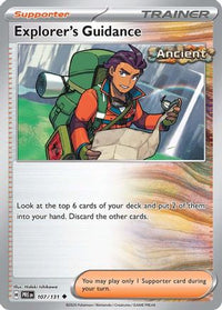 Explorer's Guidance (107/131) - SV Prismatic Evolutions Reverse Holofoil