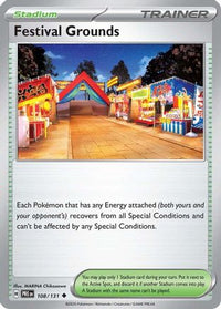 Festival Grounds (108) - SV Prismatic Evolutions Reverse Holofoil