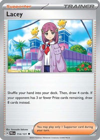 Lacey (114/131)  - SV Prismatic Evolutions Reverse Holofoil