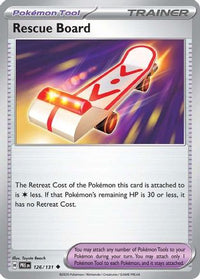Rescue Board (126) - SV Prismatic Evolutions Reverse Holofoil