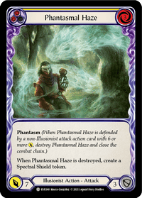 Phantasmal Haze (Yellow) [EVR148] (Everfest) 1st Edition Rainbow Foil - POKÉ JEUX