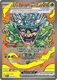Teal Mask Ogerpon ex (145/131) - SV Prismatic Evolutions Holofoil