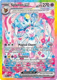 Sylveon ex (156/131)  - SV Prismatic Evolutions Holofoil