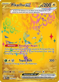 Pikachu ex (179/131)  - SV Prismatic Evolutions Holofoil