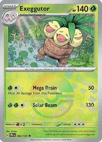 Exeggutor (Poke Ball Pattern) (2) - SV Prismatic Evolutions Holofoil
