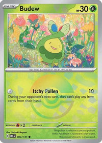 Budew (Poke Ball Pattern) (4) - SV Prismatic Evolutions Holofoil