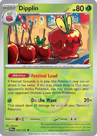 Dipplin (Poke Ball Pattern) (10) - SV Prismatic Evolutions Holofoil