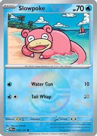 Slowpoke (Poke Ball Pattern) (18) - SV Prismatic Evolutions Holofoil