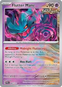 Flutter Mane (Poke Ball Pattern) (43) - SV Prismatic Evolutions Holofoil