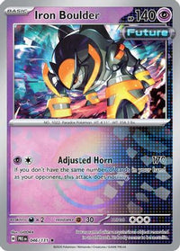 Iron Boulder (Poke Ball Pattern) (46/131) - SV Prismatic Evolutions Holofoil