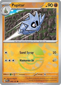 Pupitar (Poke Ball Pattern) (48) - SV Prismatic Evolutions Holofoil