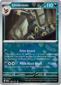 Umbreon (Poke Ball Pattern) (59/131) - SV Prismatic Evolutions Holofoil