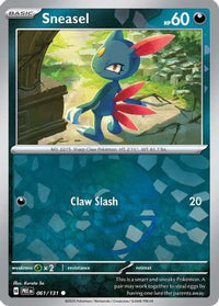 Sneasel (Poke Ball Pattern) (61) - SV Prismatic Evolutions Holofoil