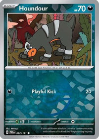 Houndour (Poke Ball Pattern) (62) - SV Prismatic Evolutions Holofoil