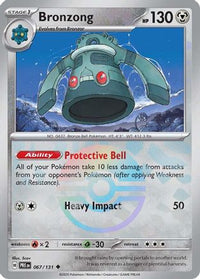 Bronzong (Poke Ball Pattern) (67/131) - SV Prismatic Evolutions Holofoil