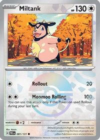 Miltank (Poke Ball Pattern) (81) - SV Prismatic Evolutions Holofoil