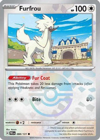 Furfrou (Poke Ball Pattern) (88/131) - SV Prismatic Evolutions Holofoil
