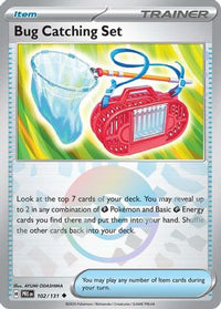 Bug Catching Set (Poke Ball Pattern) (102) - SV Prismatic Evolutions Holofoil