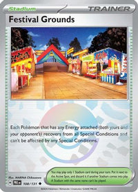 Festival Grounds (Poke Ball Pattern) (108) - SV Prismatic Evolutions Holofoil