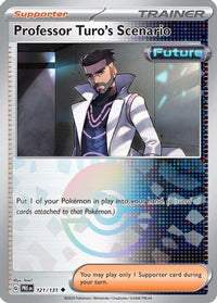 Professor Turo's Scenario (Poke Ball Pattern) (121/131) - SV Prismatic Evolutions Holofoil