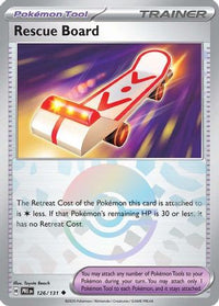 Rescue Board (Poke Ball Pattern) (126/131) - SV Prismatic Evolutions Holofoil
