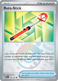 Roto-Stick (Poke Ball Pattern) (127) - SV Prismatic Evolutions Holofoil