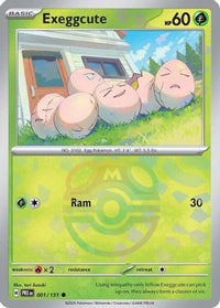 Exeggcute (Master Ball Pattern) (1) - SV Prismatic Evolutions Holofoil