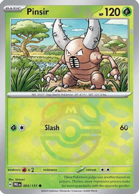 Pinsir (Master Ball Pattern) (3) - SV Prismatic Evolutions Holofoil