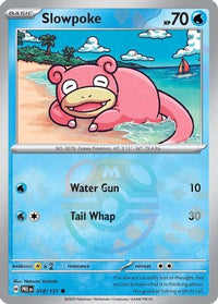 Slowpoke (Master Ball Pattern) (18/131) - SV Prismatic Evolutions Holofoil