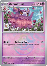 Aromatisse (Master Ball Pattern) (39) - SV Prismatic Evolutions Holofoil