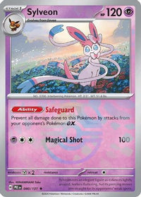 Sylveon (Master Ball Pattern) (40) - SV Prismatic Evolutions Holofoil
