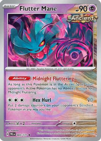 Flutter Mane (Master Ball Pattern) (43) - SV Prismatic Evolutions Holofoil