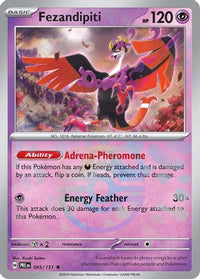 Fezandipiti (Master Ball Pattern) (45/131) - SV Prismatic Evolutions Holofoil