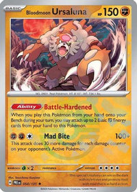 Bloodmoon Ursaluna (Master Ball Pattern) (54) - SV Prismatic Evolutions Holofoil
