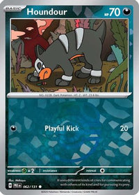 Houndour (Master Ball Pattern) (62) - SV Prismatic Evolutions Holofoil