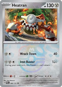 Heatran (Master Ball Pattern) (68) - SV Prismatic Evolutions Holofoil