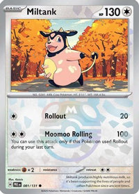 Miltank (Master Ball Pattern) (81) - SV Prismatic Evolutions Holofoil
